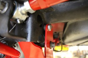 Ford Mustang Control Arm Relocation Brackets - Rear - UMI Performance - UMI P/N 1060 - `05-`14